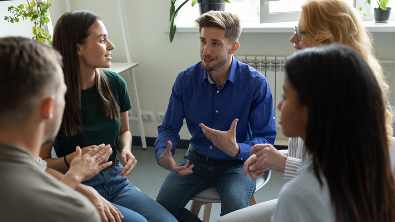 الدعم النفسي في مركز الحرية